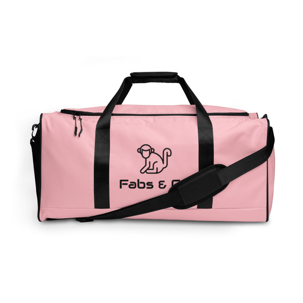 Fabs & Co Pink Duffle bag