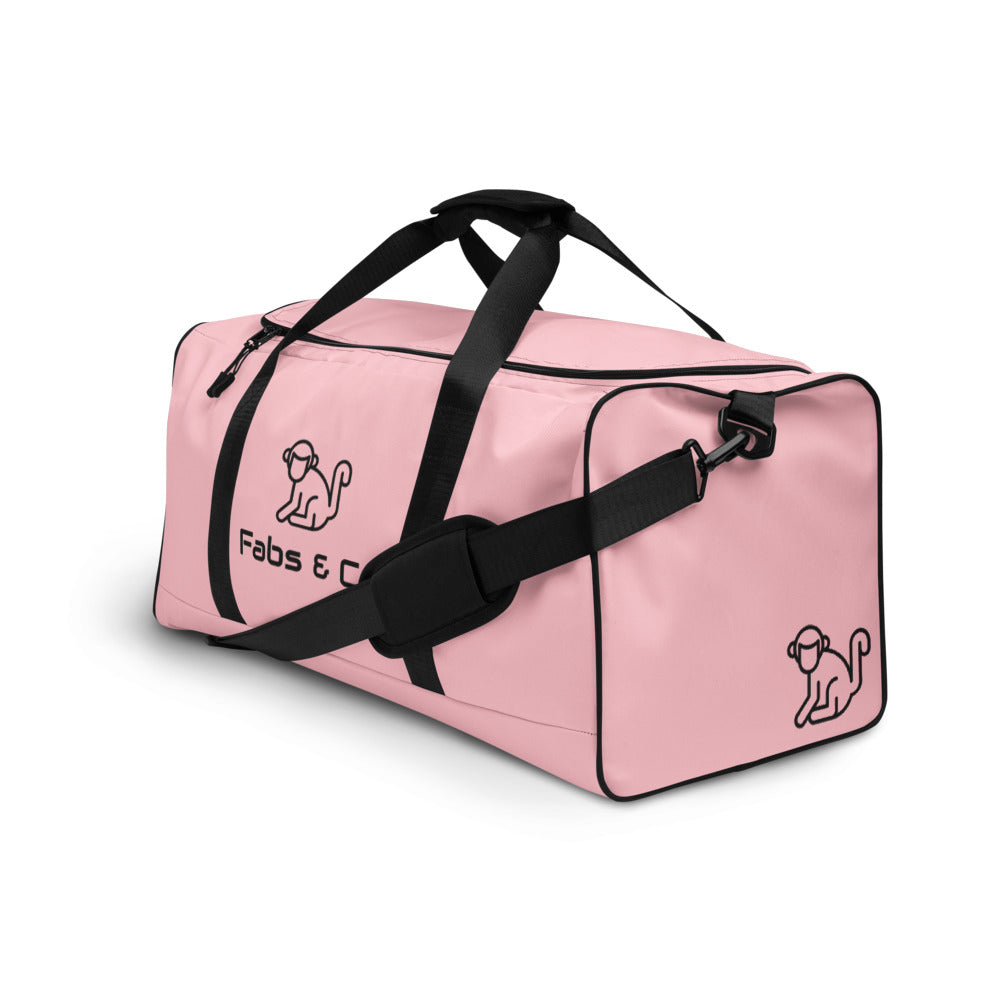 Fabs & Co Pink Duffle bag