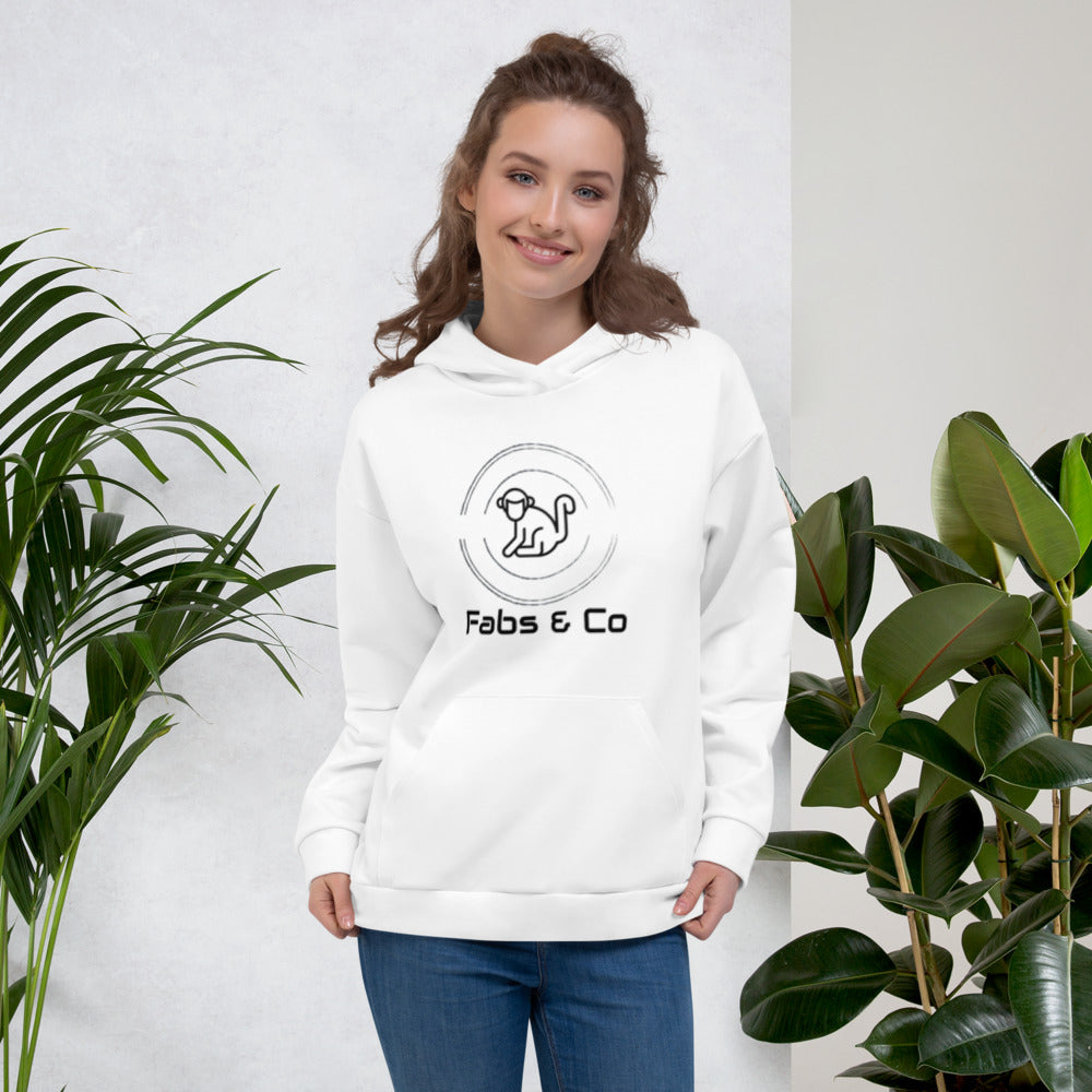 Fabs & Co Orignal Logo and Text Women Hoodie
