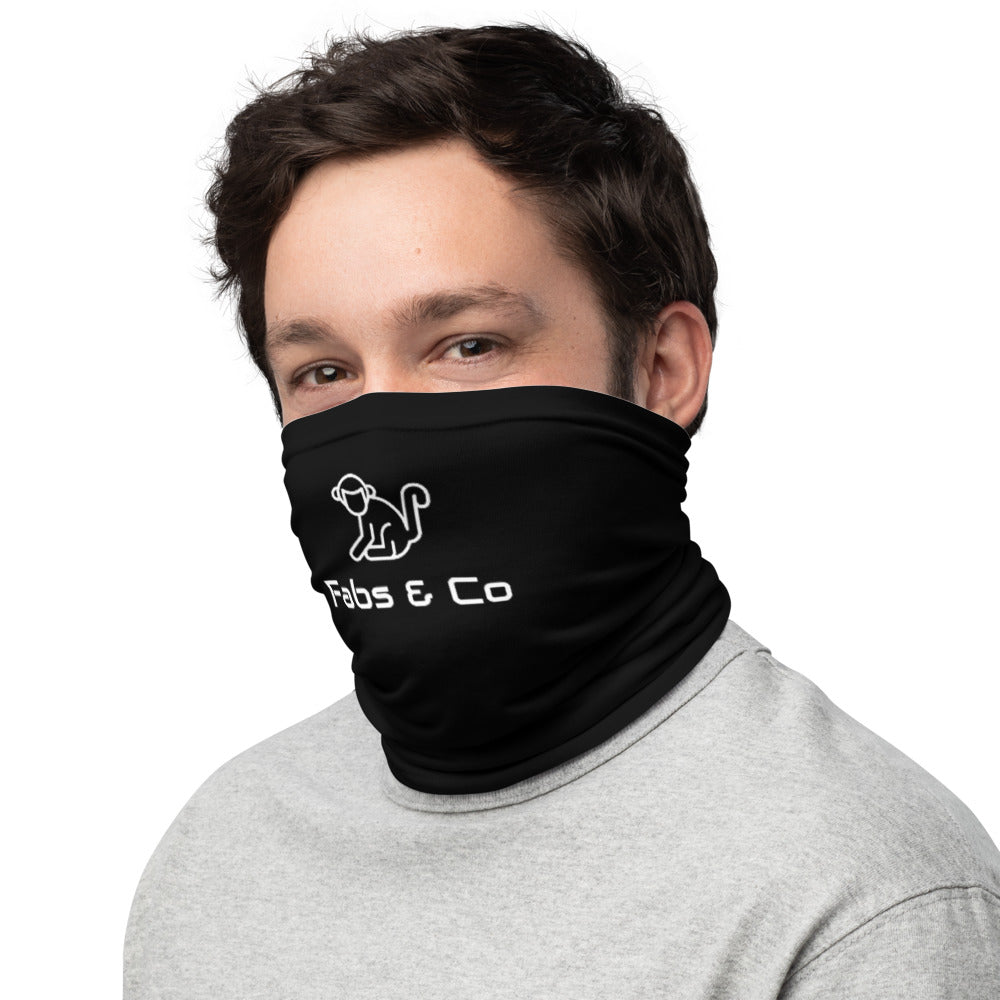 White Original Logo Face Mask/Neck Gaiter