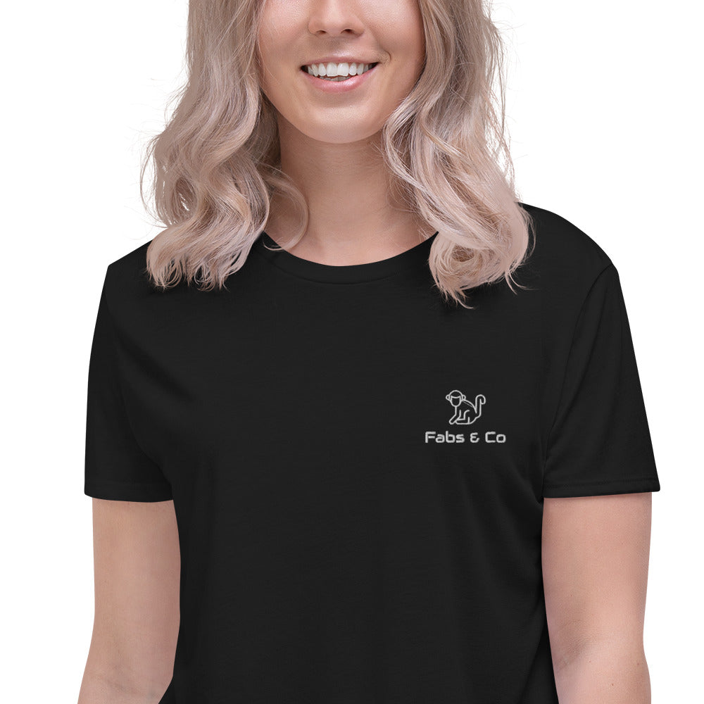 Original Logo Womens Crop Top