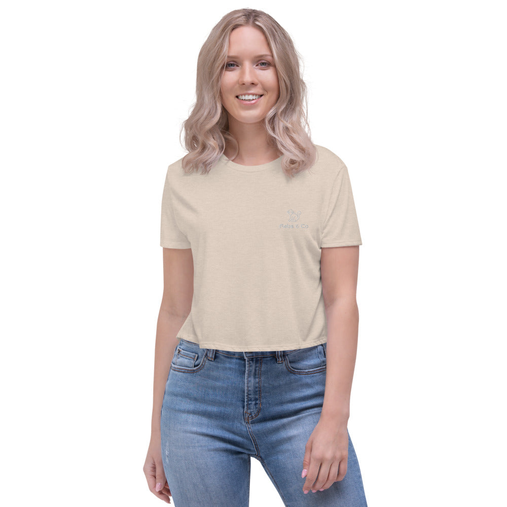 Original Logo Womens Crop Top
