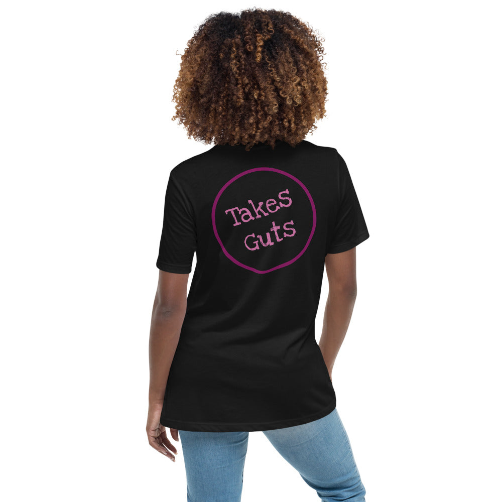 Crohn's & Colitis - Takes Guts Womens T-Shirt