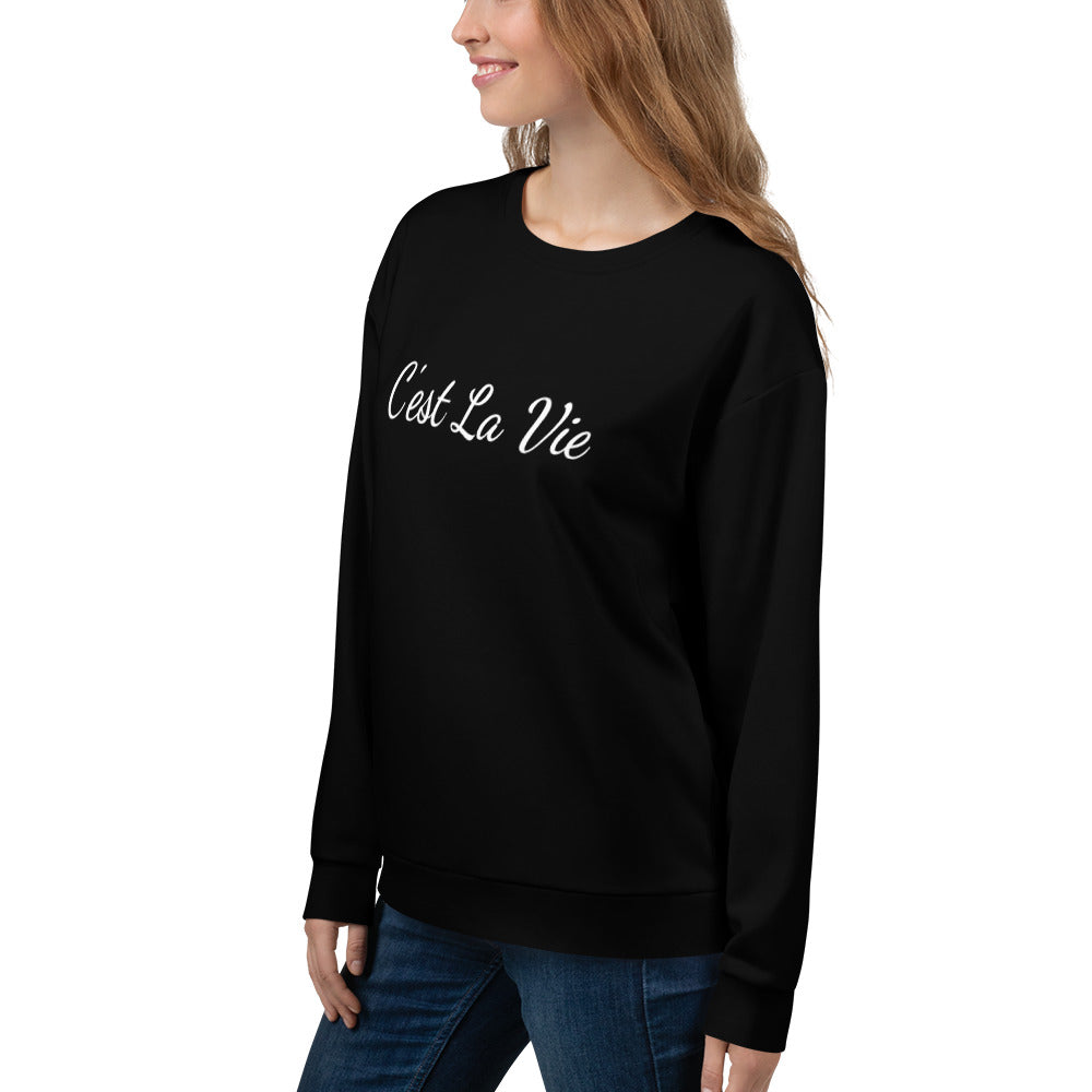 C'est la Vie Womens Sweatshirt
