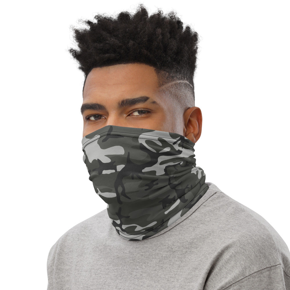 Grey Camo Face Mask/Neck Gaiter