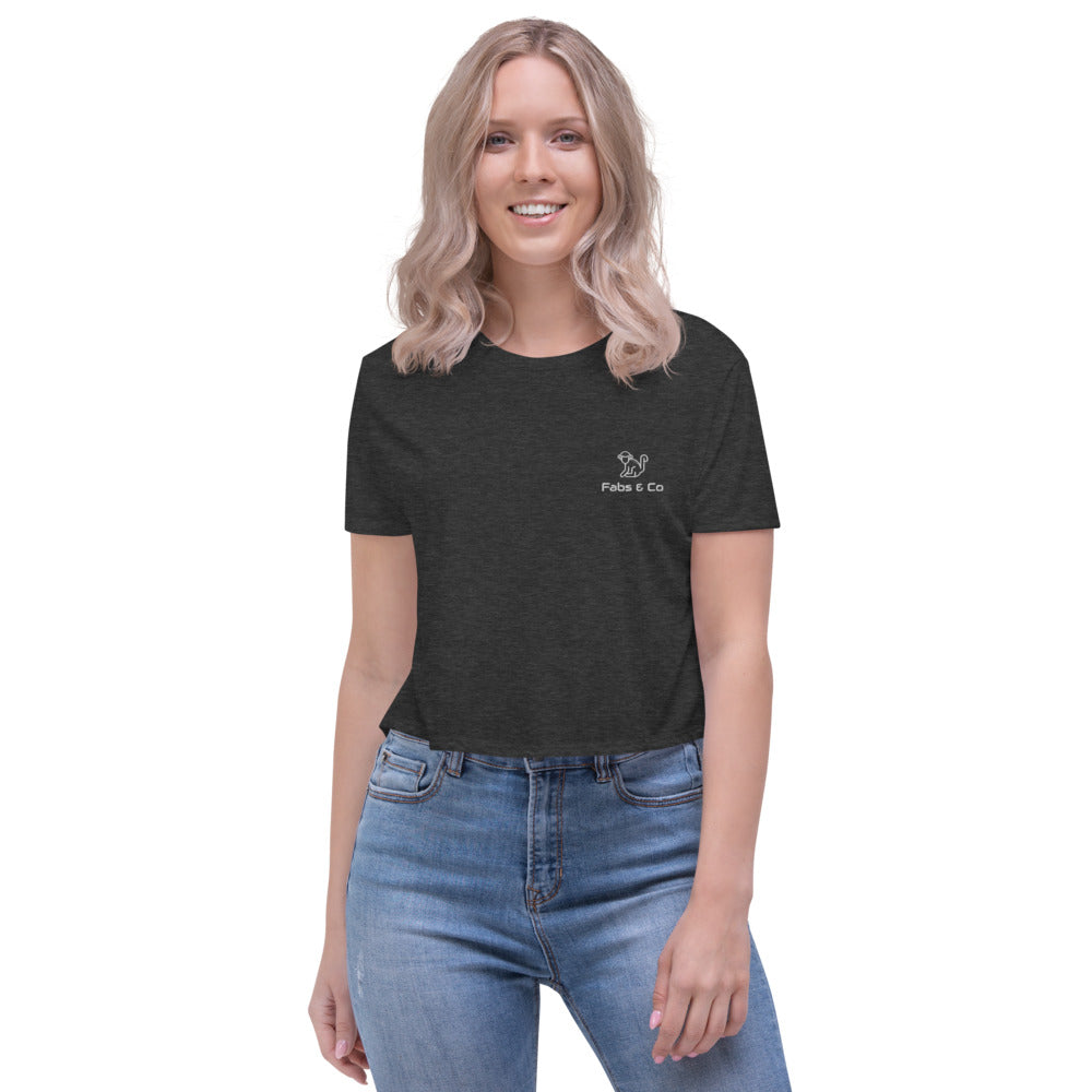 Original Logo Womens Crop Top