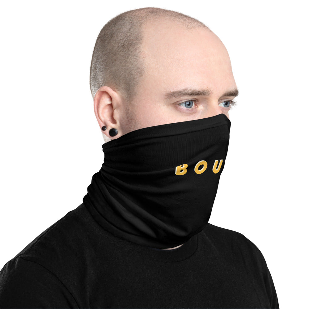 Boujee Black Face Mask/Neck Gaiter