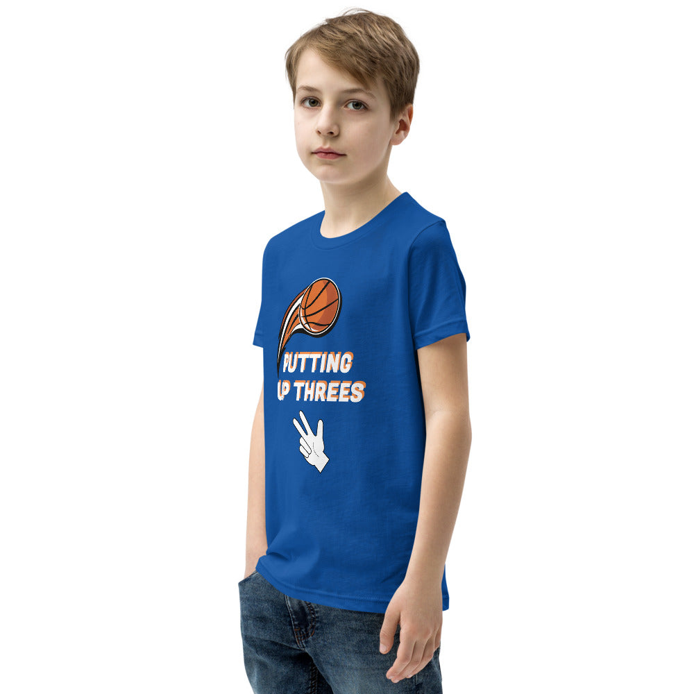 Putting Up Threes Boys T-Shirt