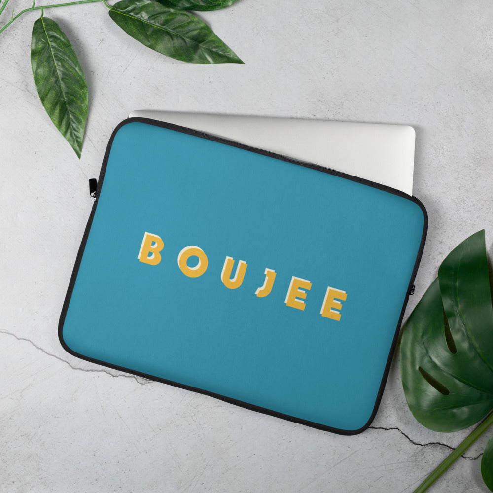 Boujee Blue Laptop Sleeve