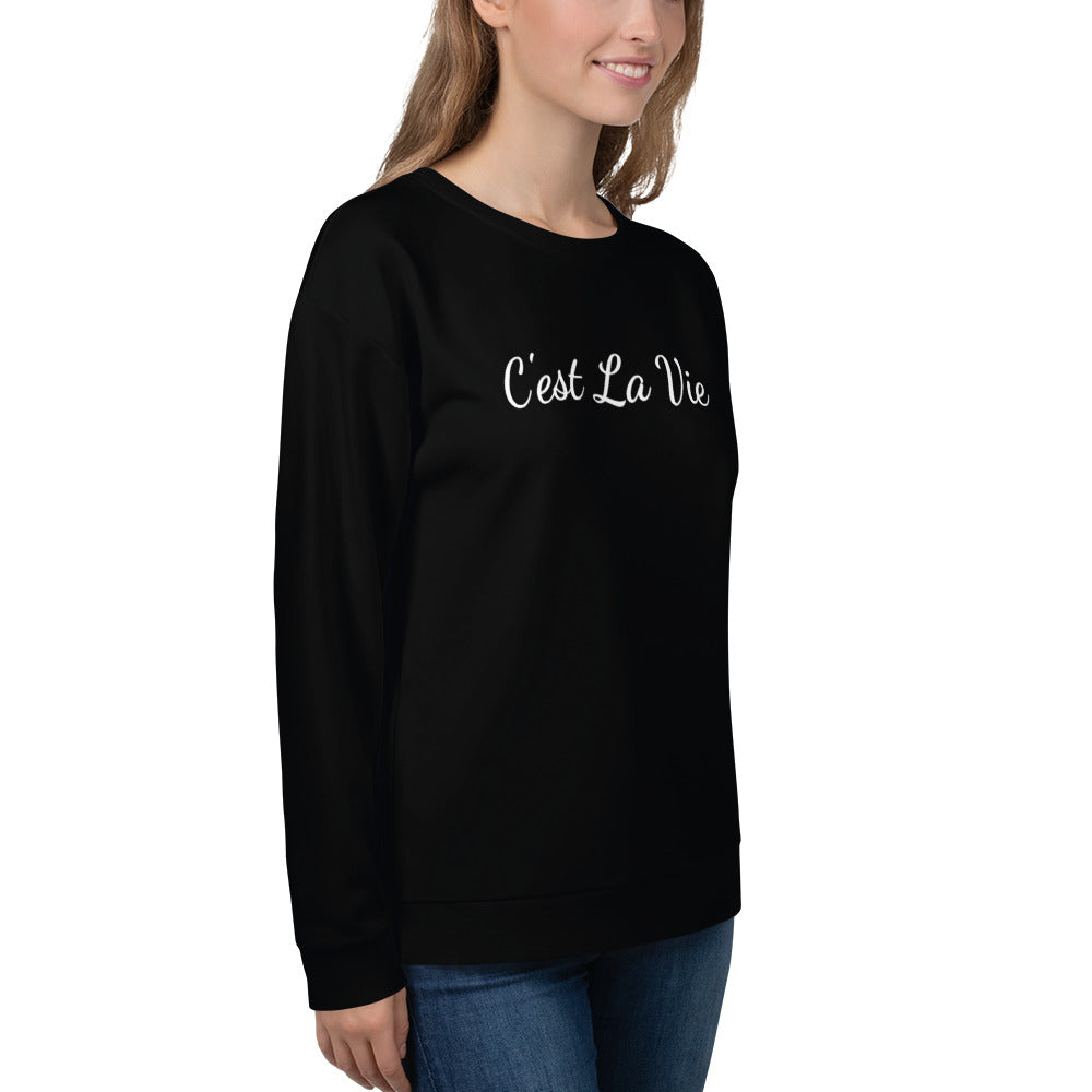 C'est la Vie Womens Sweatshirt