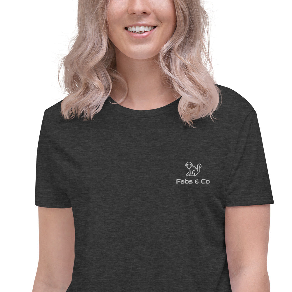 Original Logo Womens Crop Top