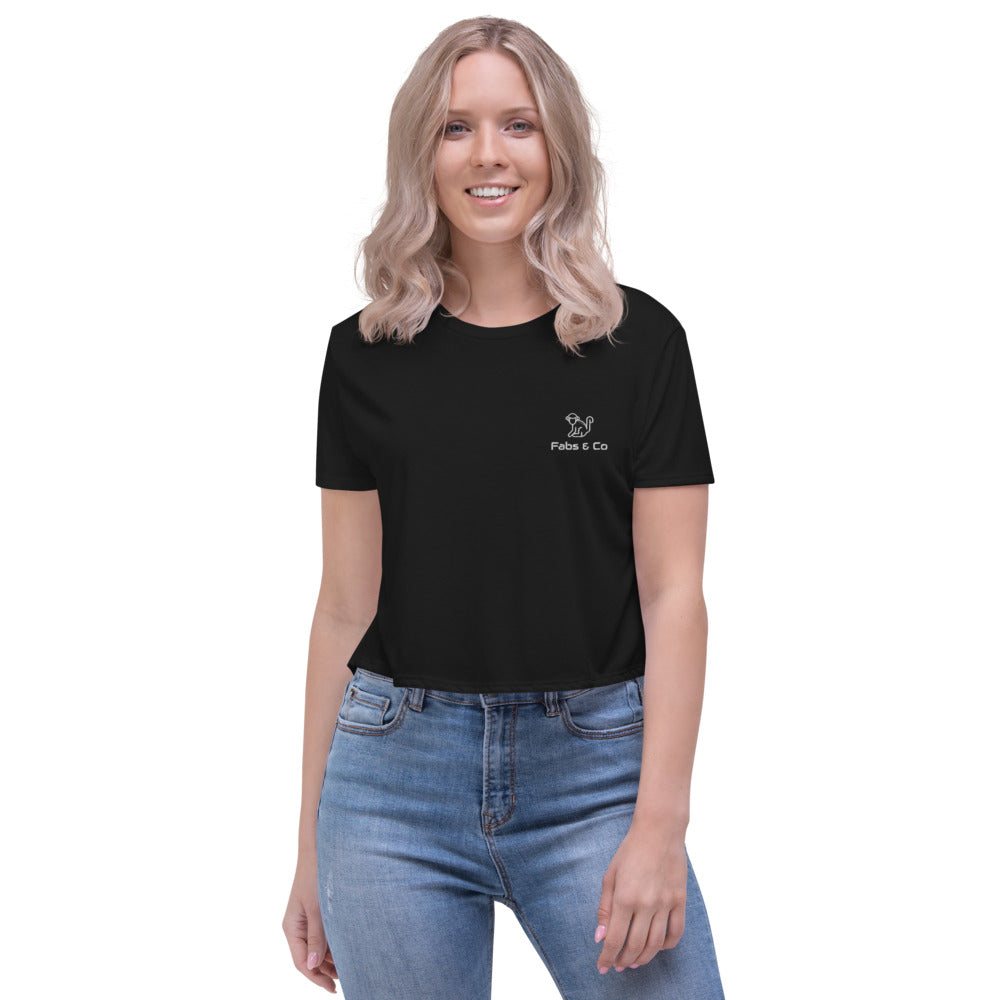 Original Logo Womens Crop Top