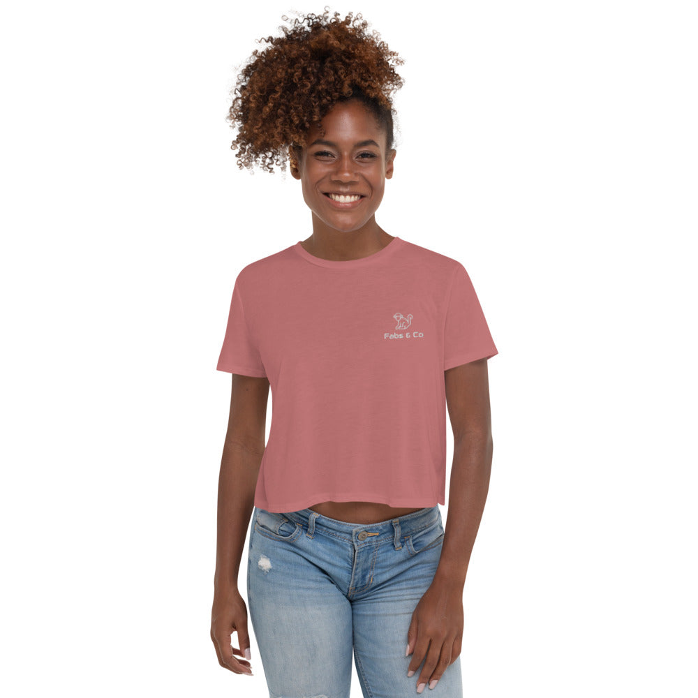 Original Logo Womens Crop Top