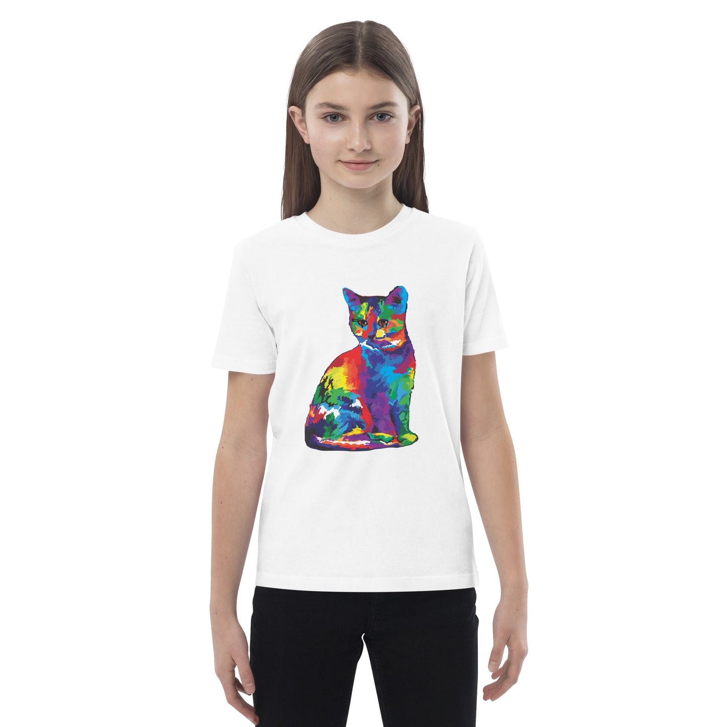 Rainbow Cat kids t-shirt