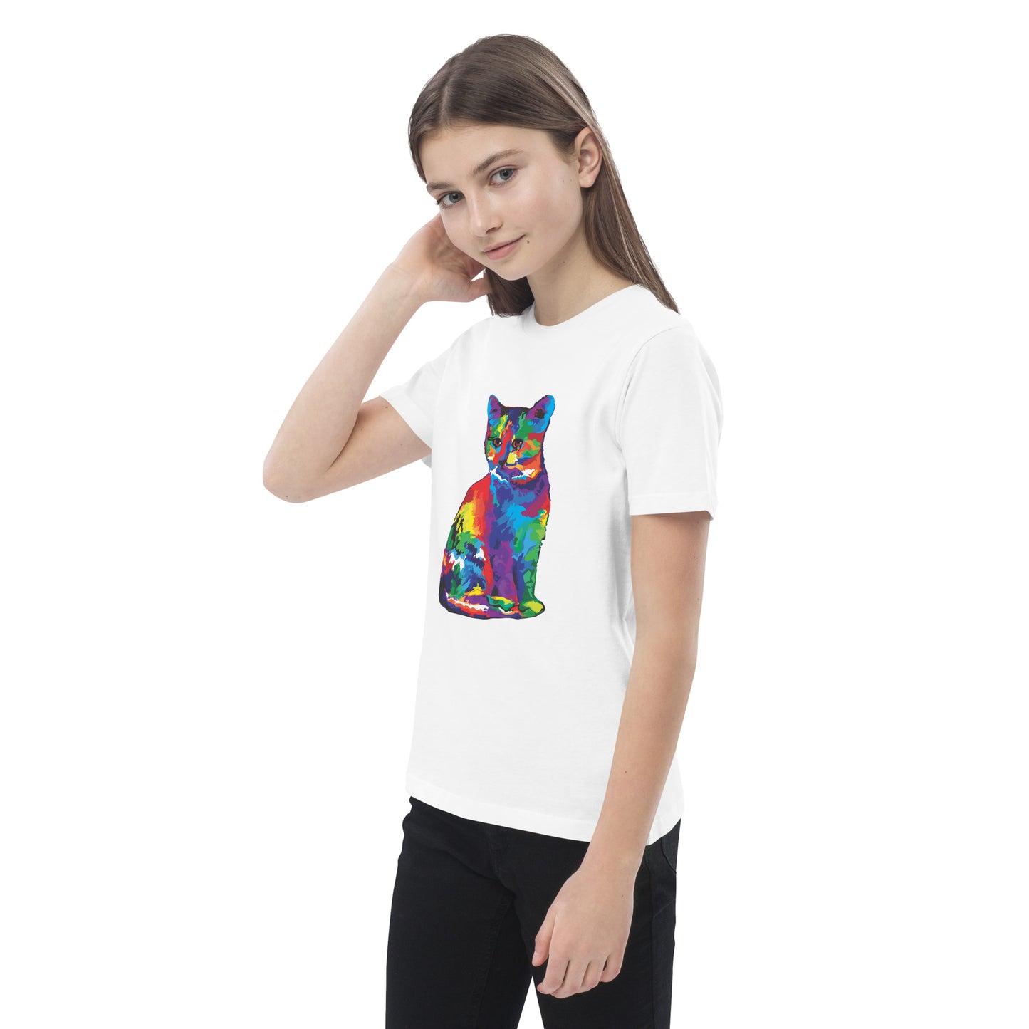Rainbow Cat kids t-shirt