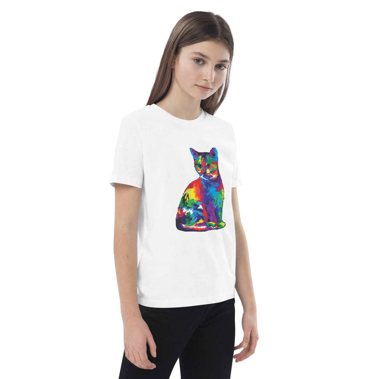 Rainbow Cat kids t-shirt