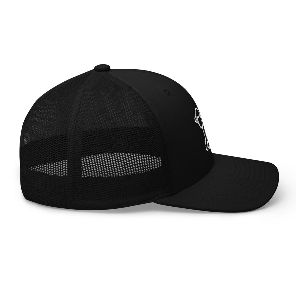 Fabs & Co Black Trucker Cap