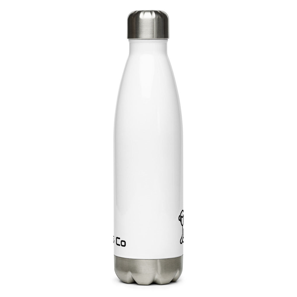 Fabs & Co Stainless Steel Water Bottle White