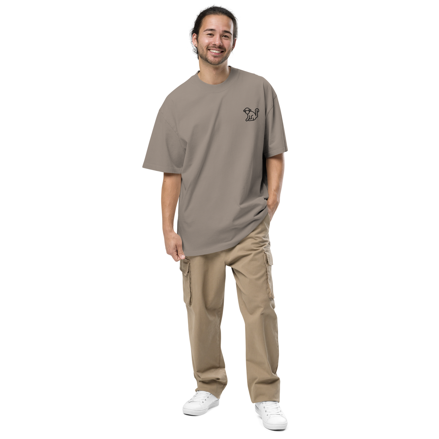 Fabs & Co Oversized faded t-shirt