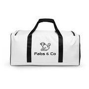 Fabs & Co White Duffle bag