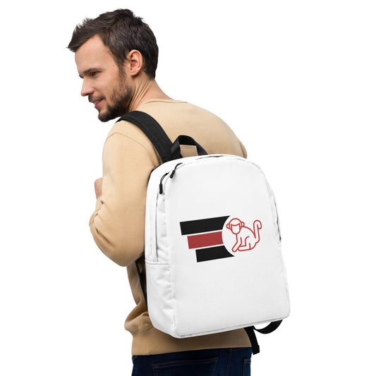 Fabs & Co Logo With Stripes Minimalist Backpack