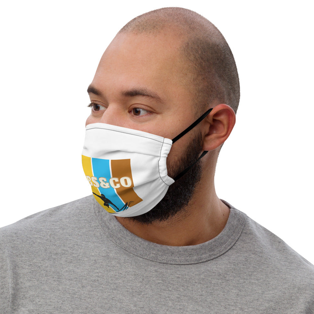 Fabs & Co Multicolor Logo Face Mask