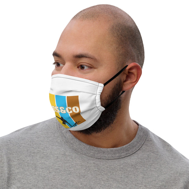 Fabs & Co Multicolor Logo Face Mask