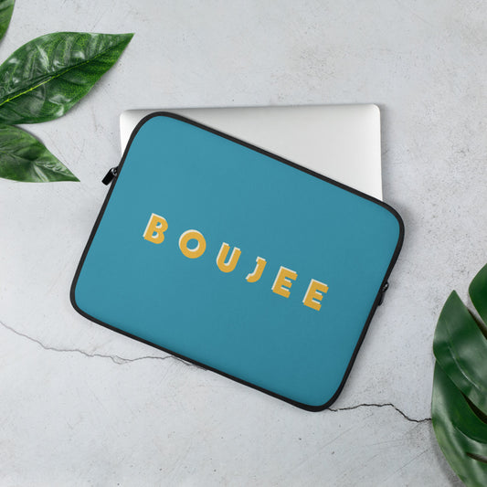 Boujee Blue Laptop Sleeve