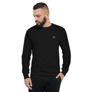 Fabs & Co x Champion White Logo Mens Long Sleeve T-Shirt