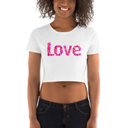 Love Womens Crop Top