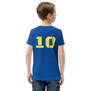 Number 10 Soccer Player Print Boys T-Shirt