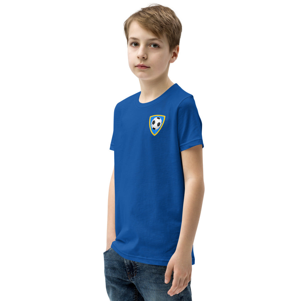 Number 10 Soccer Player Print Boys T-Shirt