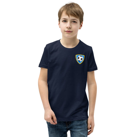 Number 10 Soccer Player Print Boys T-Shirt