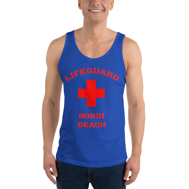 Bondi Beach Lifeguard Mens Vest/Tank Top
