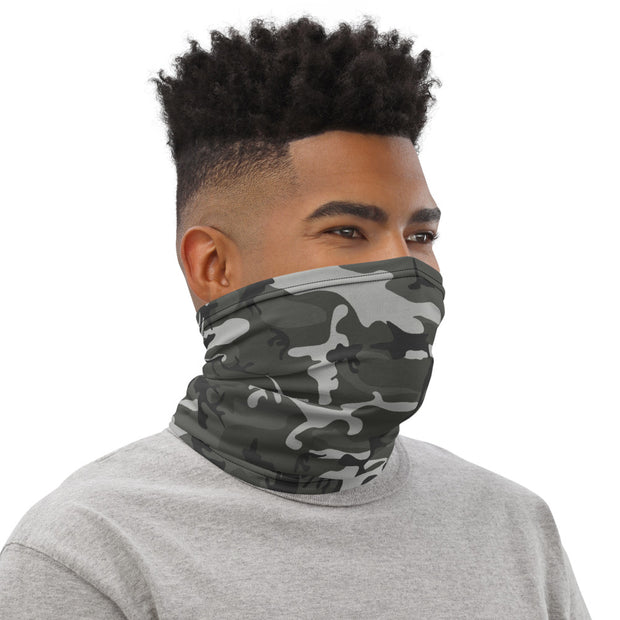 Grey Camo Face Mask/Neck Gaiter