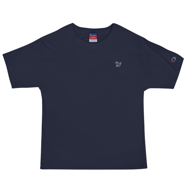 Fabs & Co x Champion White Logo Mens T-Shirt