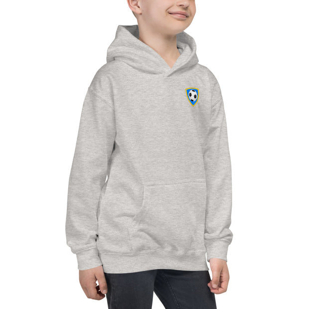 Number 10 Soccer Player Print Boys Hoodie