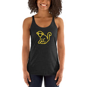 Yellow Logo Womens Vest/Tank Top