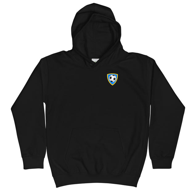 Number 10 Soccer Player Print Boys Hoodie