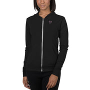 Pink Logo Womens Lightweight Zipped Hoodie