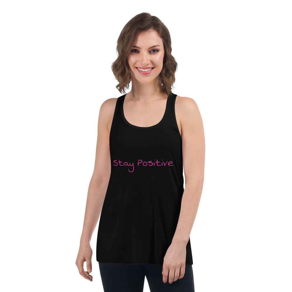 Stay Positive Women's Flowy Racerback Vest/Tank