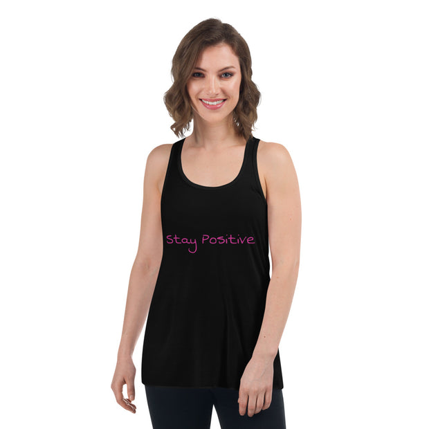 Stay Positive Women's Flowy Racerback Vest/Tank