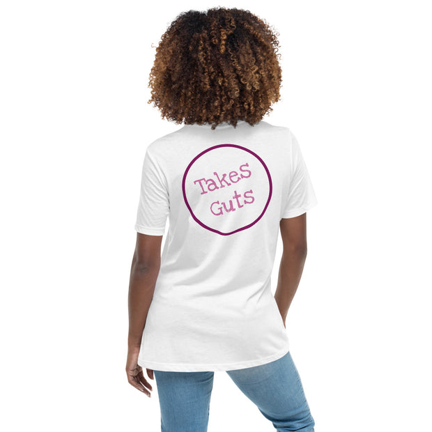 Crohn's & Colitis - Takes Guts Womens T-Shirt