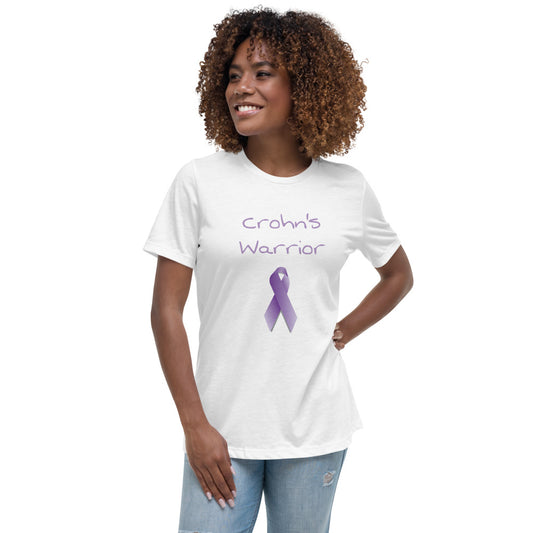 Crohn's Warrior Womens T-Shirt