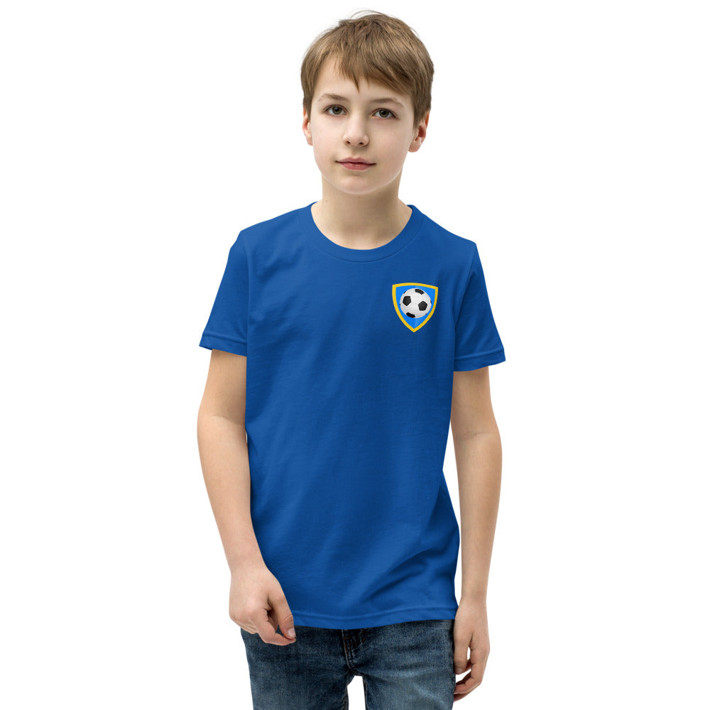 Number 10 Soccer Player Print Boys T-Shirt