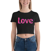 Love Womens Crop Top