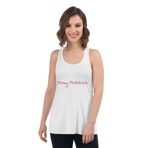 Stay Positive Women's Flowy Racerback Vest/Tank