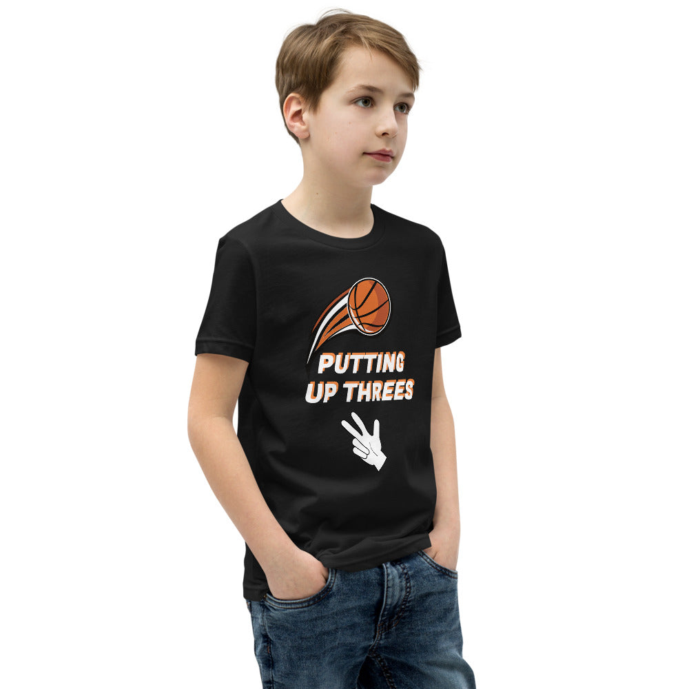 Putting Up Threes Boys T-Shirt