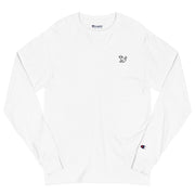 Fabs & Co x Champion Black Logo Mens Long Sleeve T-Shirt