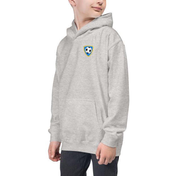 Number 10 Soccer Player Print Boys Hoodie